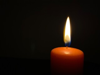 candle in the dark
