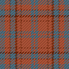 Seamless pattern of scottish tartan plaid. Repeatable background with check fabric texture. Vector backdrop striped textile print.