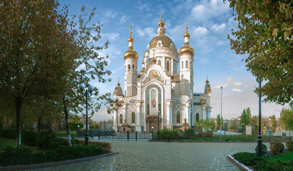 Church of Saints Peter and Fevronia in the "Park of Slavic Culture and Writing"
  Donetsk city, Ukraine 