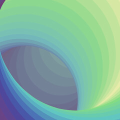 Color Swirl Warmhole Vortex Twist Generative Art background illustration