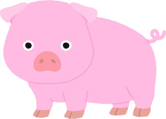 ブタのイラスト
