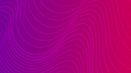 Modern colorful gradient background with wave lines