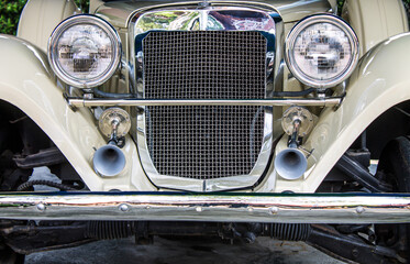 classic old car front