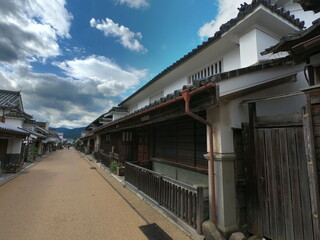 Fototapeta premium 脇町・うだつの町並み、徳島