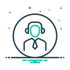 Mix icon for representative