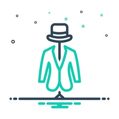 Mix icon for fashion