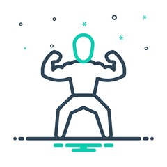 Mix icon for muscles