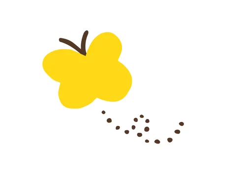 かわいい飛ぶちょうちょ 手書きイラスト Stock Vector Adobe Stock