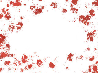 Horror Background of Scattered Blood Strains