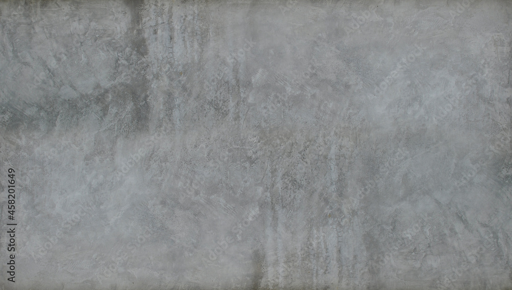 Wall mural design on cement and concrete texture for pattern and background.