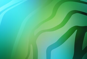 Light Blue, Green vector blurred background.