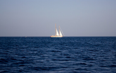 Boat on the sea