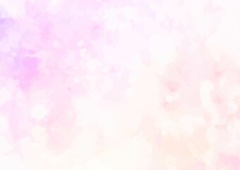 ピンク色と紫色の水彩テクスチャ背景
