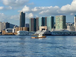 Obraz premium Hong Kong Victoria Harbour View