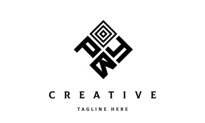 PYB square three latter logo vector