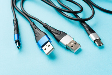 USBケーブル - obrazy, fototapety, plakaty