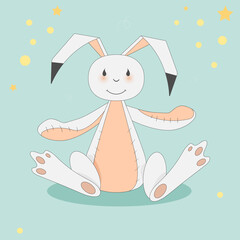 cute bunny toy