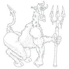 Démon poilu