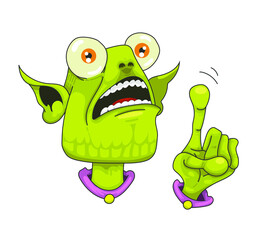 Tête d'extraterrestre