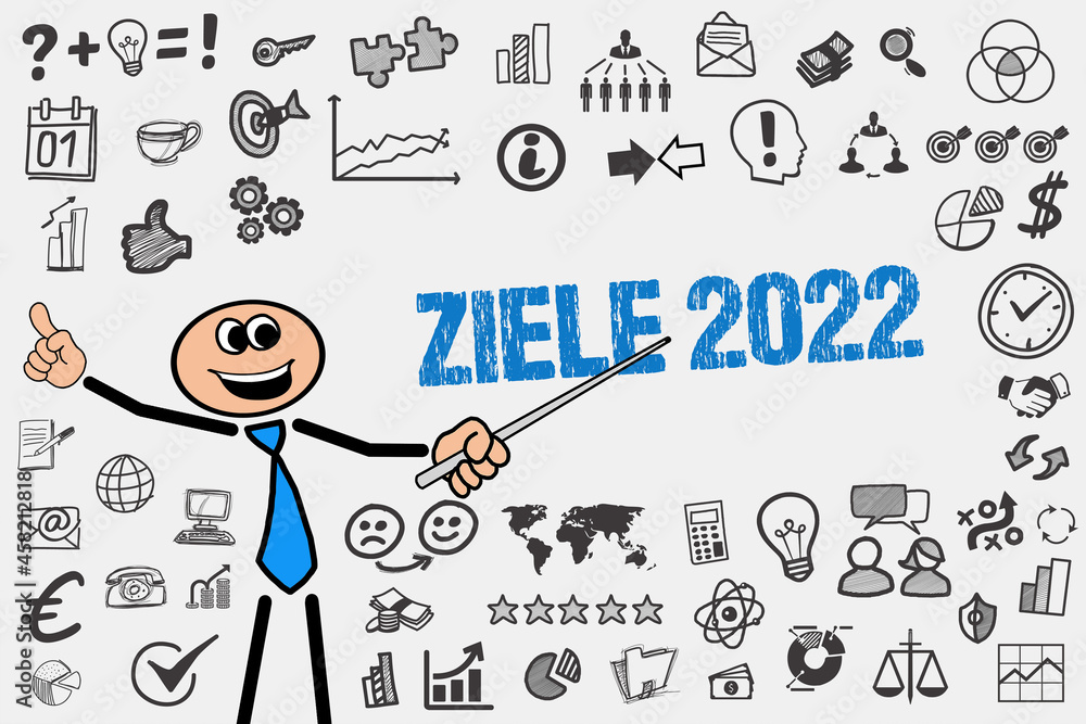 Sticker ziele 2022