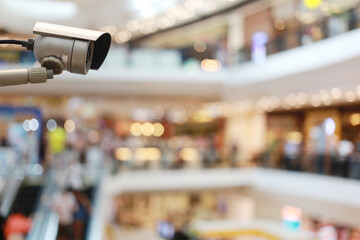 CCTV tool in Shopping mall Equipment for security systems.