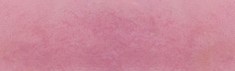 Fototapeta premium Panorama Pink concrete wall background.