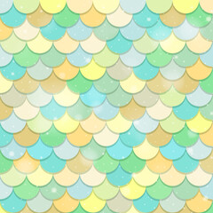 Fish scale seamless pattern background