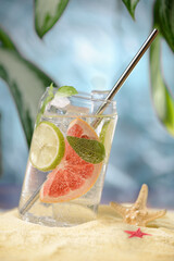 cocktail on the beach