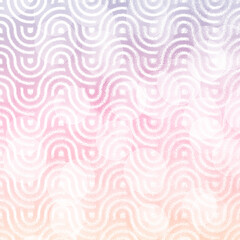 Fototapeta premium Overlapping Circles Pattern. Abstract Background. Ethnic pattern background.