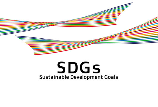 シンプルなグリーティングカード 持続可能な開発目標 SDGs17色のラインアートです ベクター
A simple greeting card. Sustainable Development Goals SDGs line art in 17 colors. vector. 
The design is made up of 17 colors with the image of the SDGs