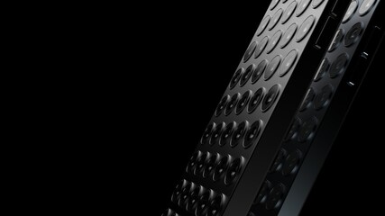 Obraz premium a lot of lenses on the back of the smartphone. alligoric illustration of the variety of cameras for mobile photography