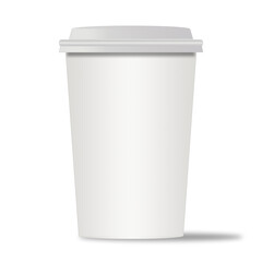 coffee cup isolated on white