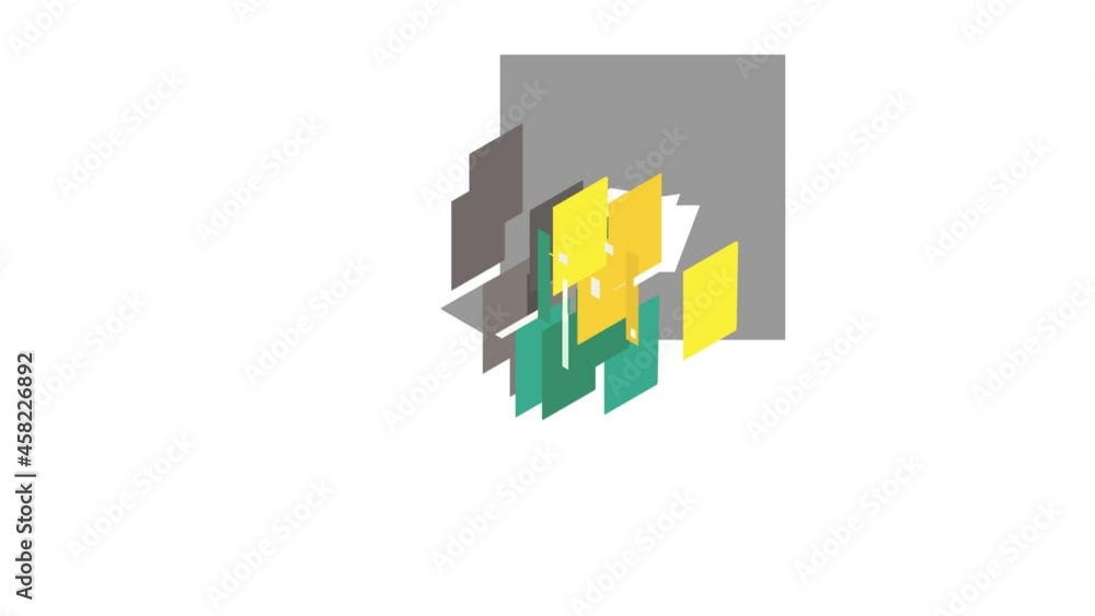 Poster three books of encyclopedia icon animation isometric best object on white backgound