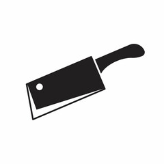 Meat Knife Icon. Kitchenware Symbol