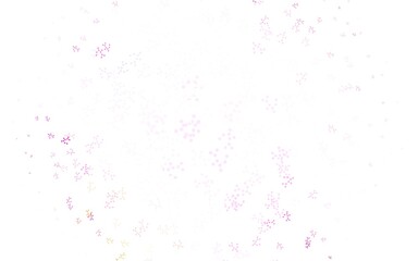 Light Purple, Pink vector backdrop with artificial intelligence data.