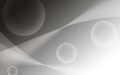 black white abstract curve background illustration