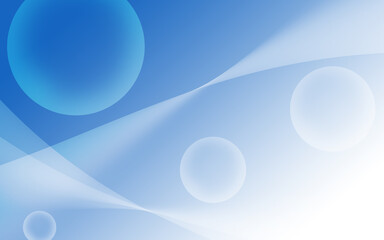 Abstract blue white curve background illustration