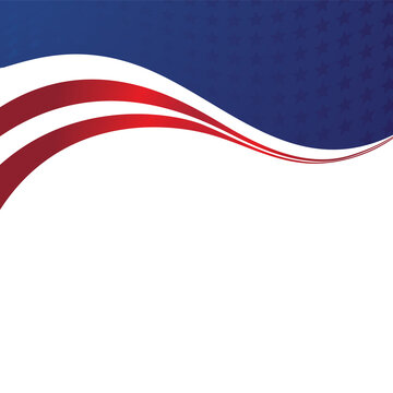 Vintage USA Patriot Logo. Vector graphic illustration