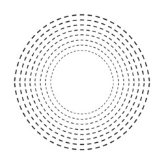 Sunburst frame. Retro Sun burst shape. Old light rays radiating from a center starburst. Vector illustration.