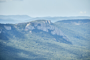 winter mountain landscape