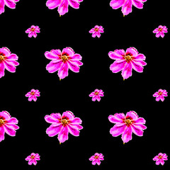 Seamless floral pattern for wallpaper, fabric