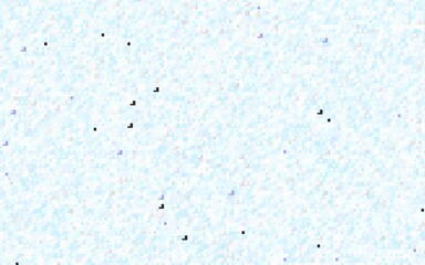 Light BLUE vector pattern in square style.
