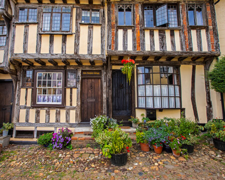 Timber-Framed Cottages in Thaxted, Essex