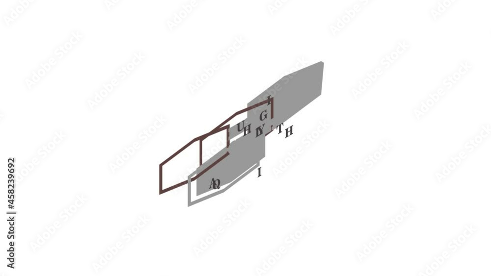 Poster rectangular label high quality icon animation isometric best object on white backgound