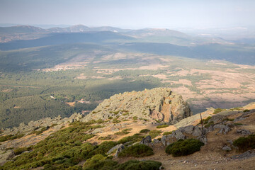 Fototapeta na wymiar Sierra de Francia Mountain Range; Salamanca