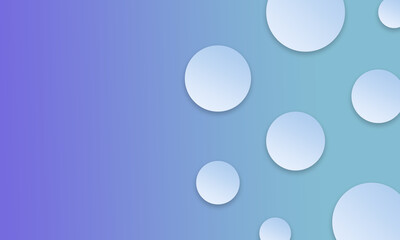 light purple gradient background with some circles in it