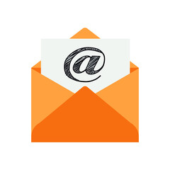 Email. Envelope. Vector illustration