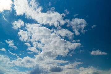 Blue sky with clouds during the day