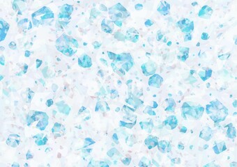 キラキラ水色のテクスチャ背景
