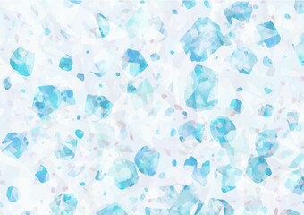 キラキラ水色のテクスチャ背景
